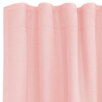 Tende in Voile con Tasche per Aste 2 pz Rosa 4102199