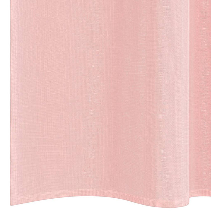 Tende in Voile con Tasche per Aste 2 pz Rosa 4102199