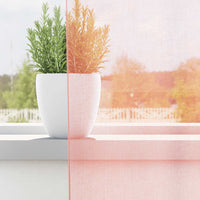 Tende in Voile con Tasche per Aste 2 pz Rosa 4102200