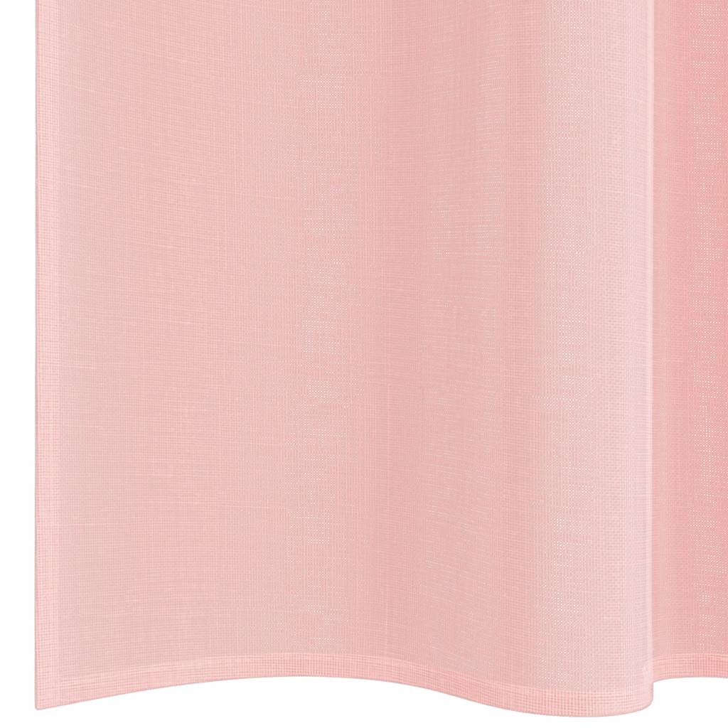 Tende in Voile con Tasche per Aste 2 pz Rosa 4102200