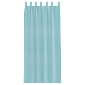 Tende in Voile con Tasche per Aste 2 pz Turchese 4102238