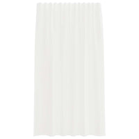 Tende in Voile con Tasche per Aste 2 pz Bianco 4102242