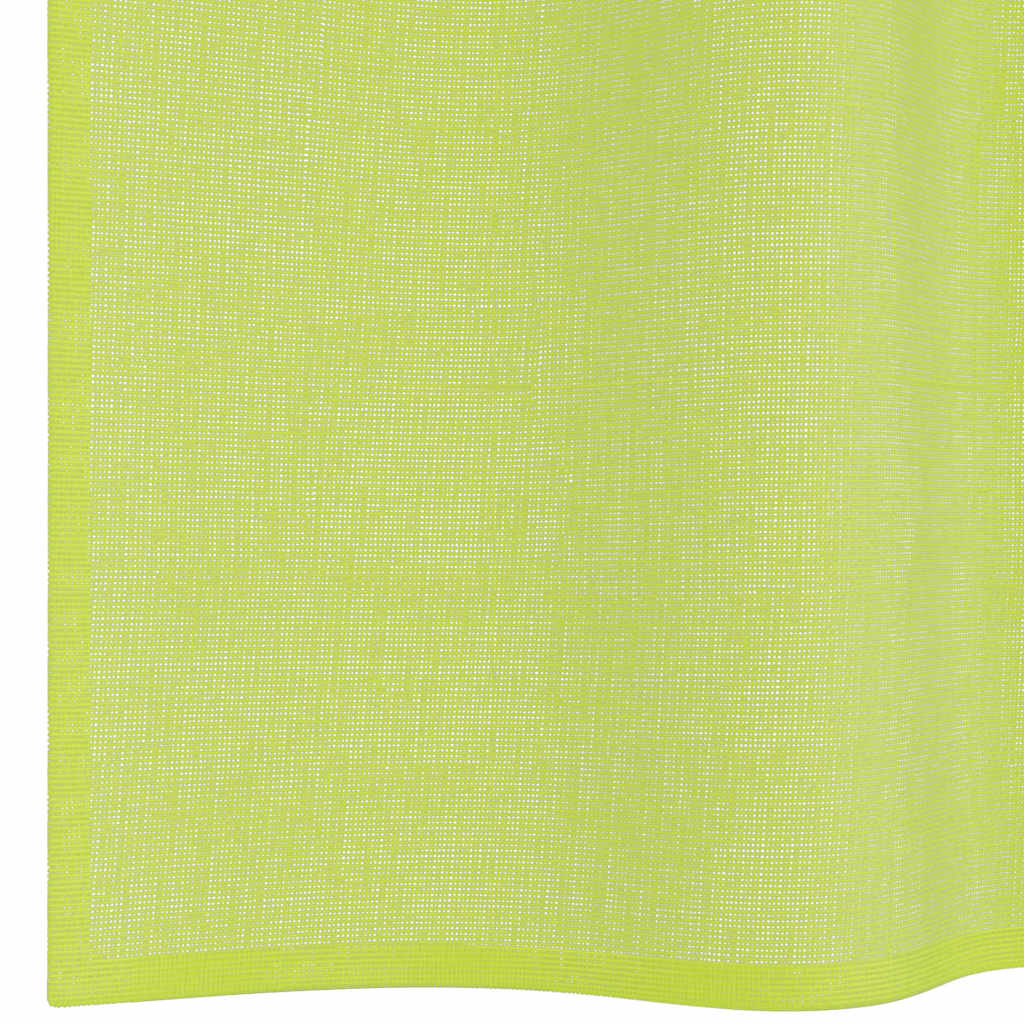 Tende in Voile con Linguetta 2 pz Verde Mela 4102251