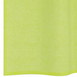 Tende in Voile con Linguetta 2 pz Verde Mela 4102251