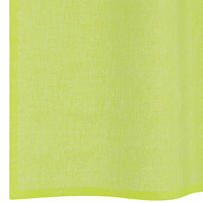 Tende in Voile con Linguetta 2 pz Verde Mela 4102251