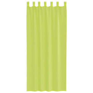 Tende in Voile con Linguetta 2 pz Verde Mela 4102254