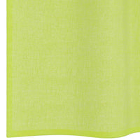 Tende in Voile con Linguetta 2 pz Verde Mela 4102254