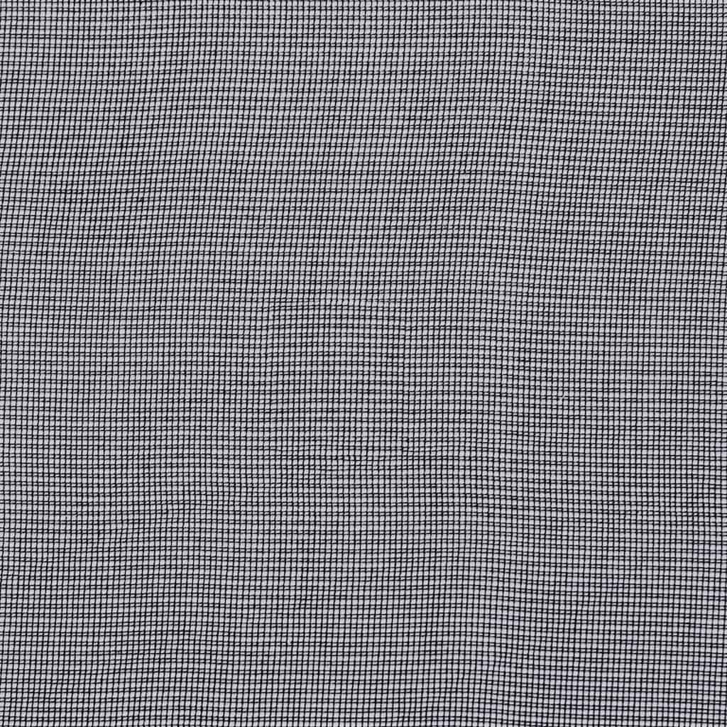 Tende in Voile con Linguetta 2 pz Nero 4102258