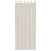 Tende in Voile con Linguetta 2 pz Crema 4102270