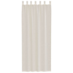Tende in Voile con Linguetta 2 pz Crema 4102270