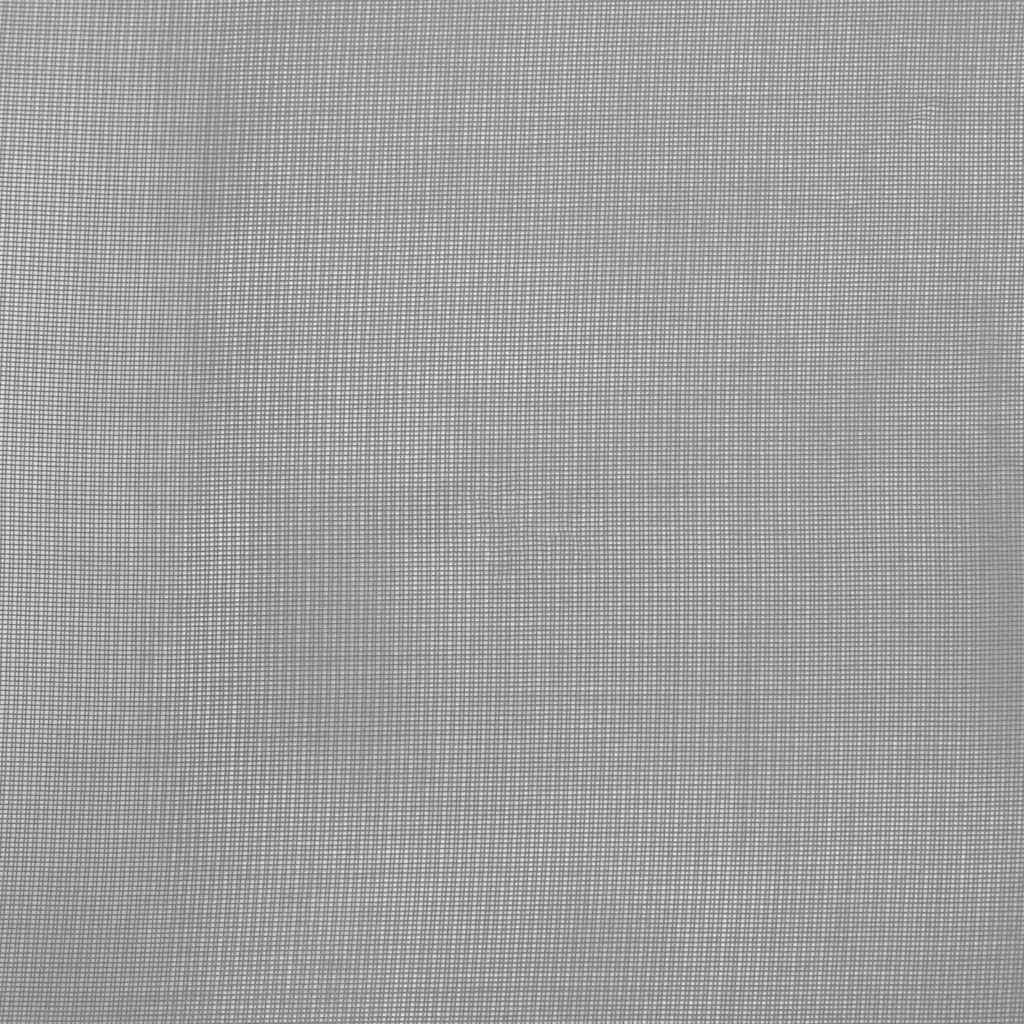 Tende in Voile con Passanti 2 pz Grigio Scuro 140x260 cm 4102275