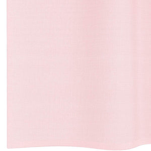 Tende in Voile con Passanti 2 pz Rosa Chiaro 140x260 cm 4102280