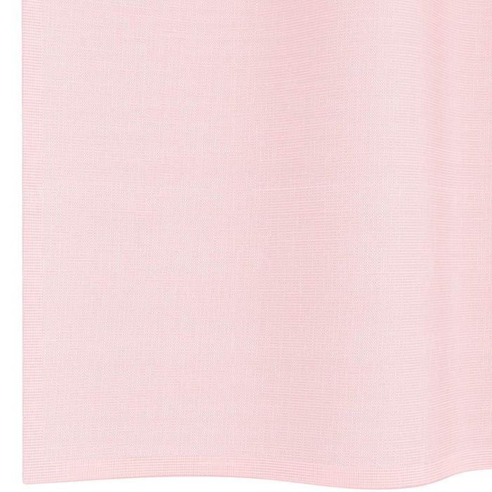 Tende in Voile con Passanti 2 pz Rosa Chiaro 140x260 cm 4102280