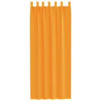 Tende in Voile con Passanti 2 pz Arancio 140x260 cm 4102285