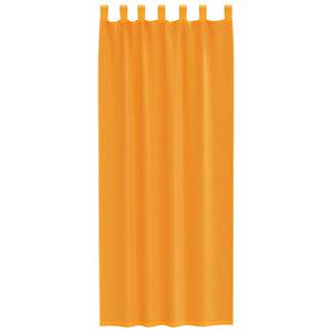Tende in Voile con Passanti 2 pz Arancio 140x260 cm 4102285