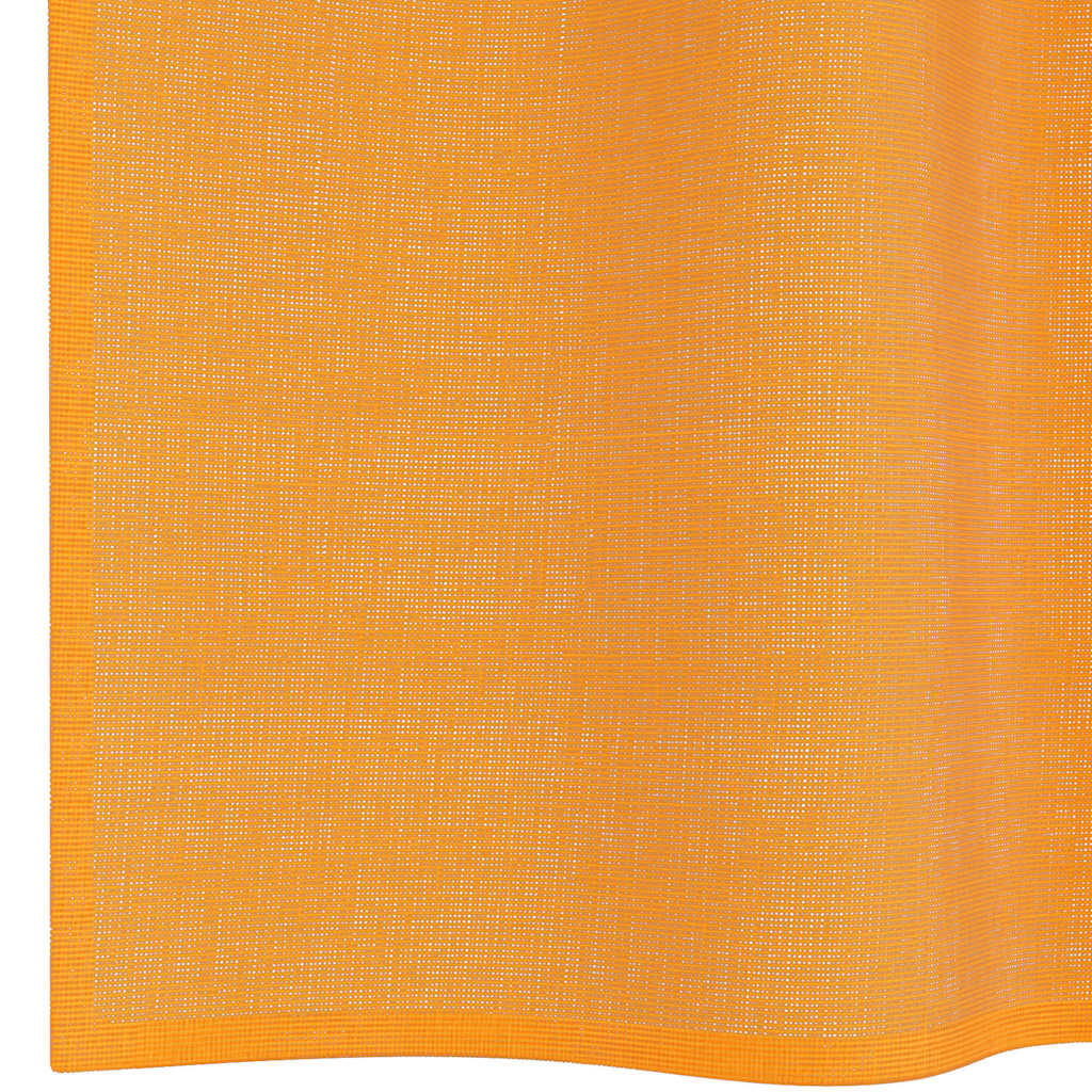 Tende in Voile con Passanti 2 pz Arancio 140x260 cm 4102285