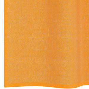 Tende in Voile con Passanti 2 pz Arancio 140x260 cm 4102285