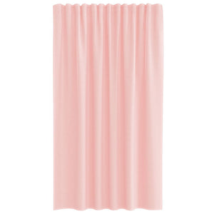 Tende in Voile con Passanti 2 pz Rosa 140x175 cm 4102287