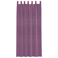 Tende in Voile con Passanti 2 pz Viola 140x245 cm 4102294