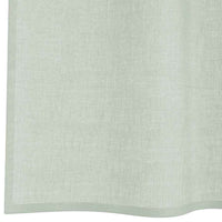 Tende in Voile con Passanti 2 pz Grigio Chiaro 140x245 cm 4102299