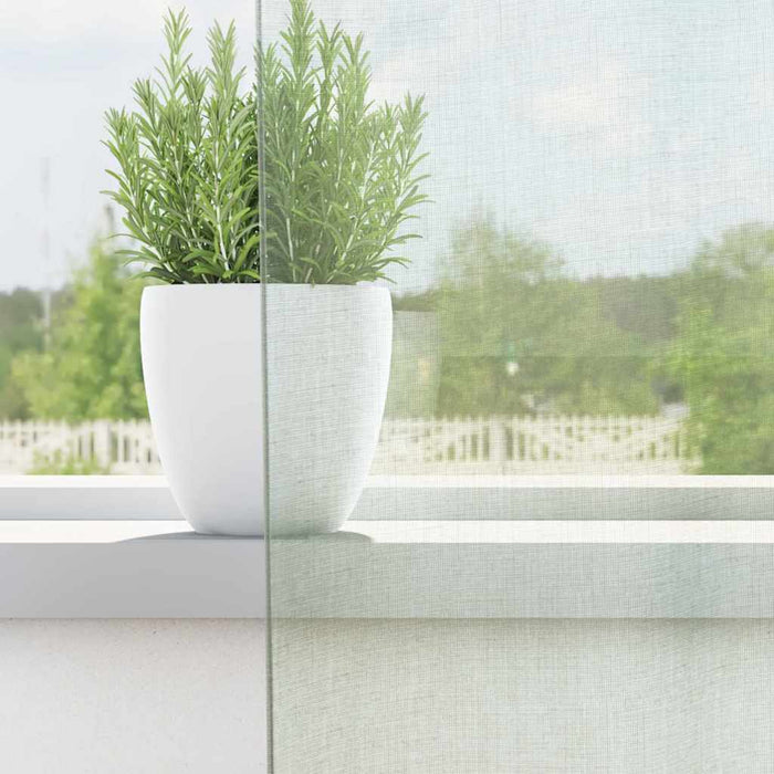 Tende in Voile con Passanti 2 pz Grigio Chiaro 140x260 cm 4102300