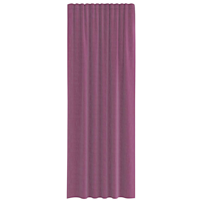 Tende in Voile con Passanti 2 pz Blu Reale 140x140 cm 4102301