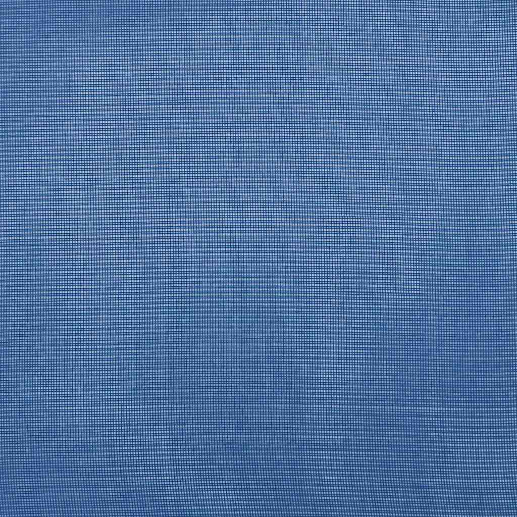 Tende in Voile con Passanti 2 pz Blu Reale 140x140 cm 4102301