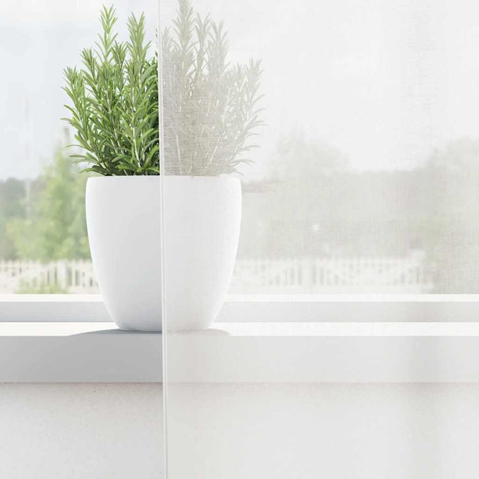 Tende in Voile con Passanti 2 pz Bianco 140x260 cm 4102335