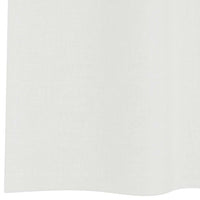 Tende in Voile con Passanti 2 pz Bianco 140x260 cm 4102335