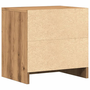 vidaXL Comodino Rovere Artigianale 40x30x40 cm in Legno Multistrato