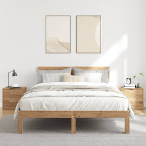 vidaXL Comodini 2pz Rovere Artigianale 40x30x40 cm in Truciolato