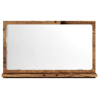 Mobile da Bagno con Specchio Legno Antico 60x11x37cm Truciolato 856197