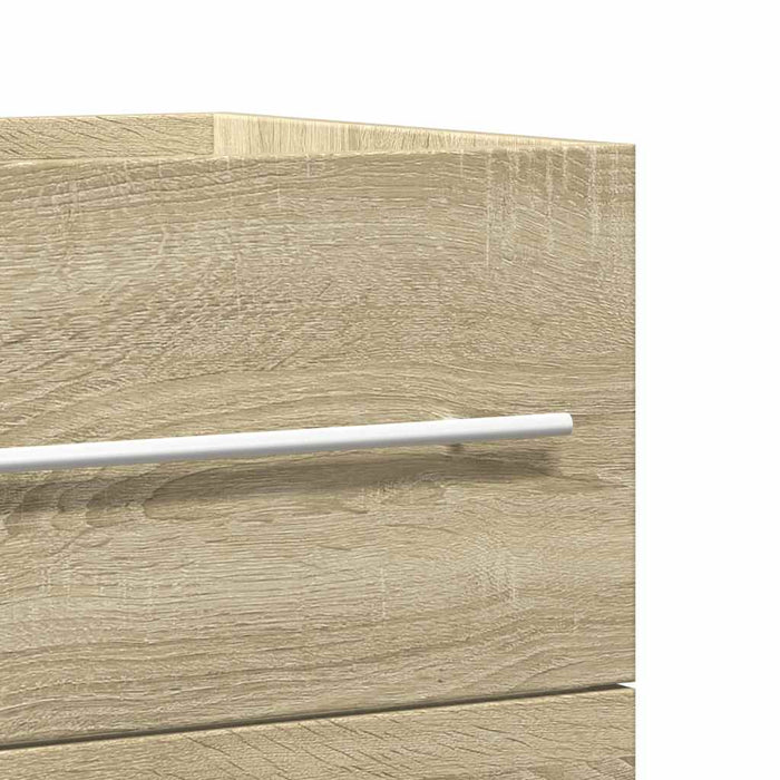 Mobile Lavabo Rovere Sonoma 100x38,5x48 cm in Legno Multistrato 856232