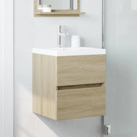 Mobile Lavabo Rovere Sonoma 41x38,5x45 cm in Legno Multistrato 856236