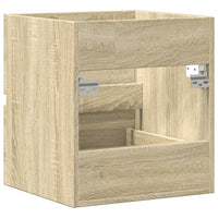 Mobile Lavabo-Armadietto da bagno Rovere Sonoma 41x38,5x45 cm in Legno Multistrato