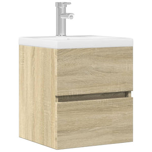 Mobile Lavabo Rovere Sonoma 41x38,5x45 cm in Legno Multistrato 856236