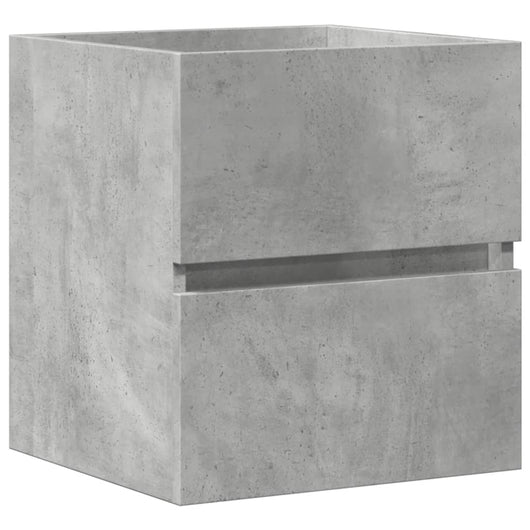 Mobile Lavabo Grigio Cemento 41x38,5x45 cm in Legno Multistrato 856237