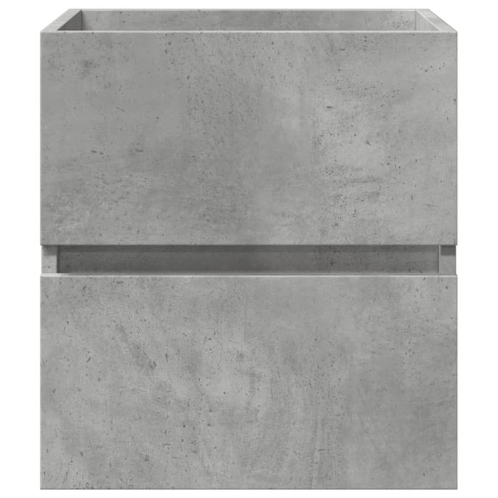 Mobile Lavabo Grigio Cemento 41x38,5x45 cm in Legno Multistrato 856237