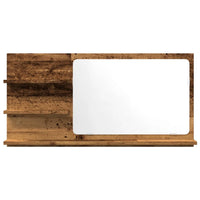 Mobile da Bagno Legno Antico 90x11x45 cm in Truciolato 856262