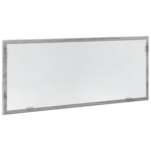 Specchio da Bagno con LED Grigio Sonoma 100x8,5x37cm Truciolato 856273
