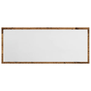 vidaXL Specchio Bagno LED Legno Antico 100x8,5x37 cm Legno Multistrato