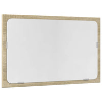 vidaXL Set Mobili da Bagno 2 pz Rovere Sonoma in Legno Multistrato