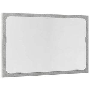 vidaXL Set Mobili da Bagno 2 pz Grigio Cemento in Legno Multistrato