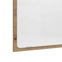 Set Mobili da Bagno 2 pz Rovere Artigianale Legno Multistrato 856389