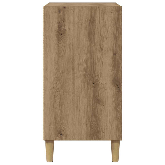 vidaXL Credenza Rovere Artigianale 57x35x75 cm in Truciolato
