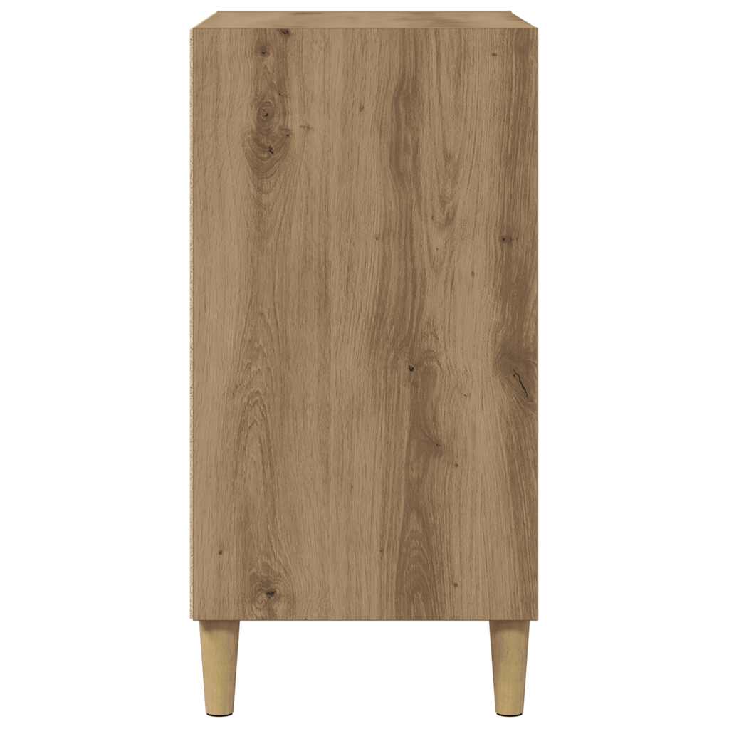 Credenza Rovere Artigianale 57x35x75 cm in Truciolato 856469