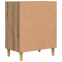 vidaXL Credenza Rovere Artigianale 57x35x75 cm in Truciolato