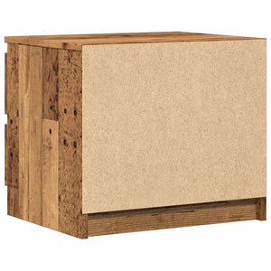 vidaXL Comodini 2 pz Legno Antico 50x40x43.5 cm in Legno Multistrato