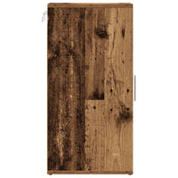 Scarpiera Legno Antico 32x35x70 cm in Legno Multistrato 856704