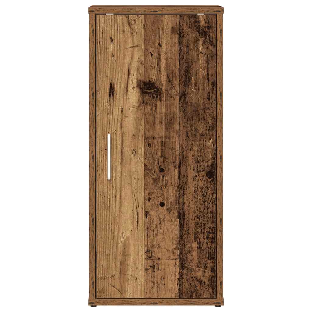 Scarpiere 2 pz Legno Antico 32x35x70 cm in Legno Multistrato 856705
